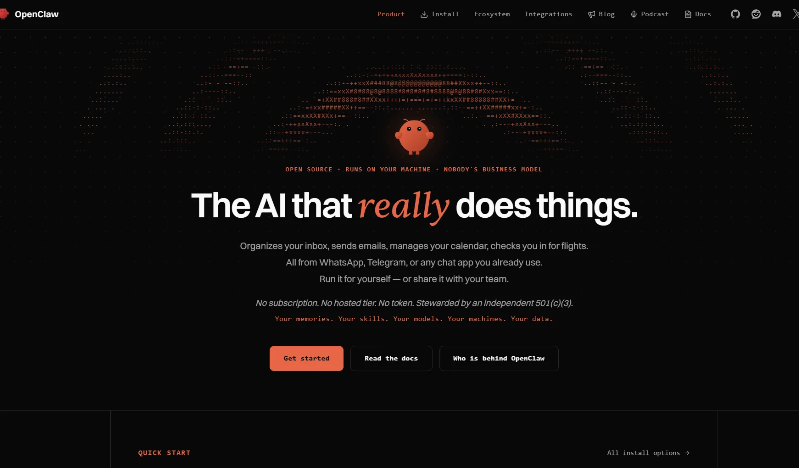 OpenClaw screenshot 1